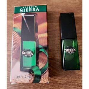 Stetson Sierra Men's After Shave Lotion .375 oz/ 11 mL New In Box